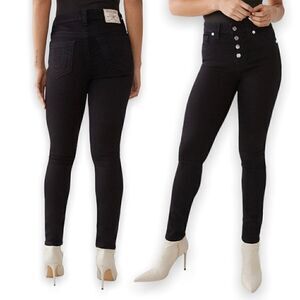 True Religion Halle High Rise Super Skinny Jeans